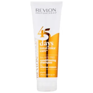 Revlon Professional Revlonissimo 45 Days Conditioning Shampoo Intense Coppers 275 ml šampón pre ženy na farbené vlasy