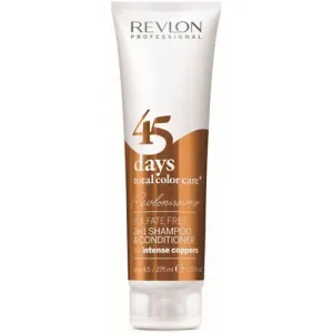 Revlon Professional Šampón a kondicionér pre intenzívne medené odtiene 45 days total color care (Shampoo & Conditioner Intense Coppers) 275 ml