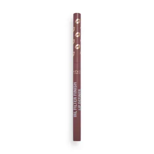 Makeup Revolution IRL Filter krémová ceruzka na pery s matným efektom odtieň Chai Nude 0,18 g