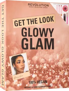 Makeup Revolution Get The Look Glowy Glam darčeková sada (pre rozjasnenie pleti) #918945