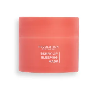 Revolution Skincare Lip Mask Sleeping hydratačná maska na pery príchuť Berry 10 g