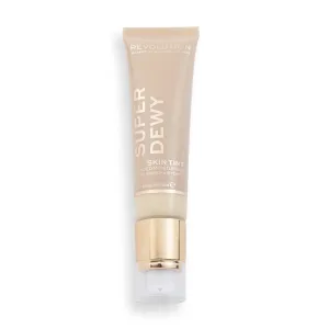Makeup Revolution Super Dewy Skin Tint Moisturizer - Fair tónujúce a hydratačné emulzie 55 ml