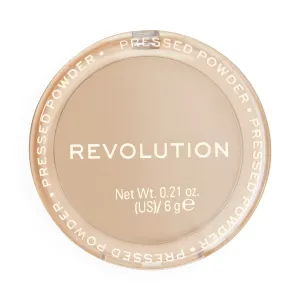 Makeup Revolution Reloaded jemný kompaktný púder odtieň Chestnut 6 g