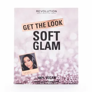 Makeup Revolution Get The Look Soft Glam darčeková sada (na tvár a oči)