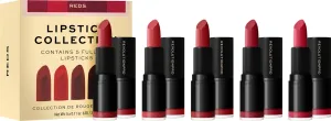Revolution PRO Lipstick Collection sada rúžov odtieň Reds 5 ks