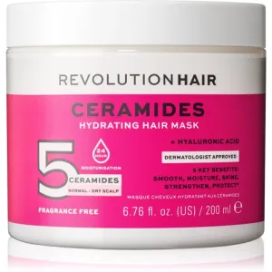 Revolution Haircare 5 Ceramides + Hyaluronic Acid hydratačná maska na vlasy s ceramidmi 200 ml