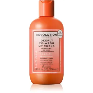 Revolution Haircare Hĺbkovo vyživujúca šampónová starostlivosť pre kučeravé a vlnité vlasy Deeply Condition My Curl s (Co-Wash) 250 ml