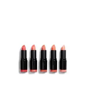 Revolution PRO Lipstick Collection saténový rúž darčeková sada odtieň Corals 5x3,2 g
