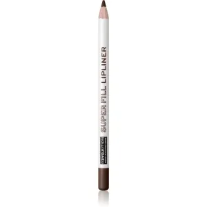 Revolution Relove Super Fill kontúrovacia ceruzka na pery odtieň Wonder (deep brown) 1 g