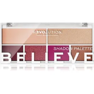 Revolution Relove Colour Play Shadow Palette 5,2 g očný tieň pre ženy Believe