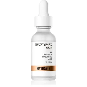Revolution Skincare Skincare 5% Caffeine Solution + Hyaluronic Acid Targeted Under Eye 30 ml očné sérum W proti vráskam; na opuchy a kury pod očami
