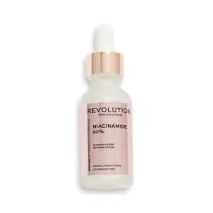 Revolution Skincare Niacinamide 20% Blemish & Pore Refining Serum 30 ml pleťové sérum pre ženy na pigmentové škvrny; na dehydratovanu pleť
