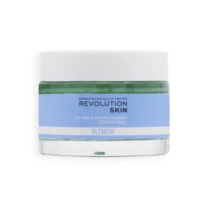 Revolution Skincare Blemish Tea Tree & Hydroxycinnamic Acid Face Mask 50 ml pleťová maska pre ženy na mastnú pleť; na problematickú pleť s akné