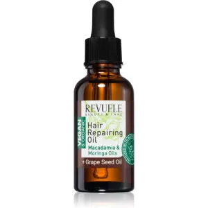 Revuele Vegan & Organic Hair Repairing Oil vyživujúci olej pre posilnenie vlasov 30 ml