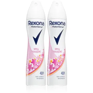 Rexona Sexy Bouquet Antiperspirant antiperspirant v spreji 2 x 150 ml(výhodné balenie)