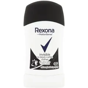 Rexona Invisible Black + White tuhý antiperspirant 40 ml