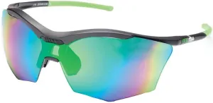RH+ Ultra Stylus Neon Green/Dark Grey/Orange/Green Flash Green/Violet Cyklistické okuliare
