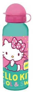 Hliníková fľaša na vodu s mačkou Hello Kitty #8818543