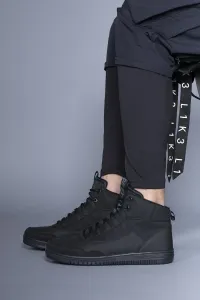 Riccon Black Men's Sneaker Boots