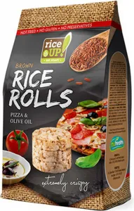 Rice Up Ryžové minichlebíčky pizza a olivový olej 50 g #1557257