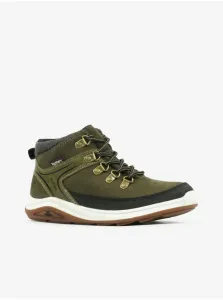 Green Boys Ankle Leather Winter Boots Richter - Boys #5262391