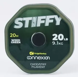 Ridgemonkey vlasec connexion stiffy chod/stiff filament 20 m - 9,1 kg