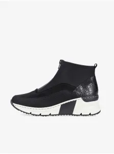Zimná obuv pre ženy Rieker - čierna #8387241