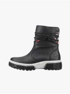Zimná obuv pre ženy Rieker - čierna #8383064