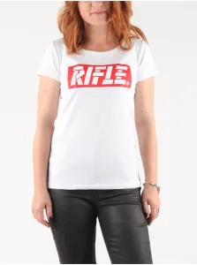 Tričká s krátkym rukávom pre ženy Rifle - biela #5545309