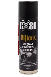 Stlačený vzduch na čistenie zbrane Riflecx® 500 ml (Farba: Čierna) #5809789