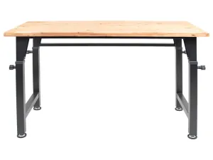 rikta Pracovný stôl, výškovo nastaviteľný, 135 x 85 – 105 x 60 cm