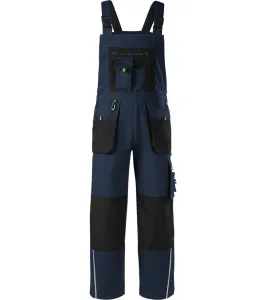 RIMECK Ranger Pánske pracovné nohavice s trakmi W04 námorná modrá 44/46