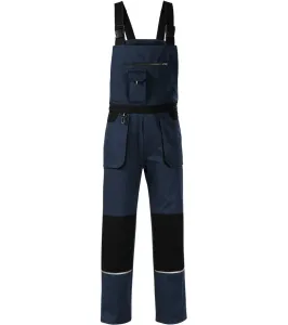 RIMECK Woody Pánske pracovné nohavice s trakmi W02 námorná modrá 44/46