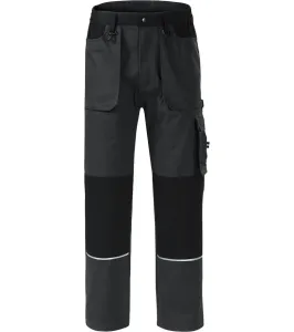 Montérkové nohavice Adler Woody W01 - veľkosť: 56-58, farba: šedá ebony