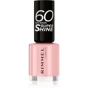 Rimmel London 60 Seconds Super Shine 8 ml lak na nechty pre ženy 722 All Nails On Deck