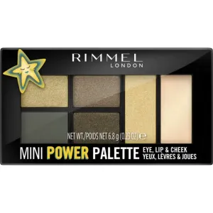 Rimmel London Mini Power Palette 6,8 g kontúrovacia paletky pre ženy 005 Boss Babe