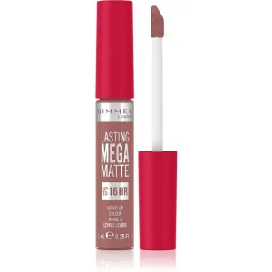 Rimmel London Lasting Mega Matte Liquid Lip Colour 7,4 ml rúž pre ženy Strapless tekutý rúž