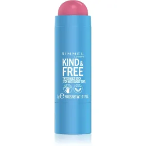 Rimmel Kind & Free multifunkčné líčidlo na oči, pery a tvár odtieň 003 Pink Heat 5 g