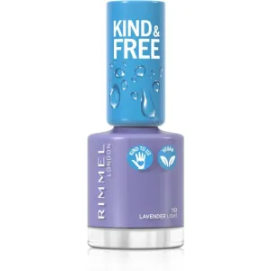 Rimmel London Kind & Free 8 ml lak na nechty pre ženy 153 Lavender Light