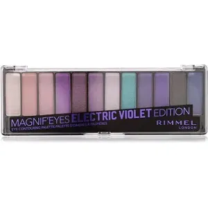 RIMMEL LONDON Magnif'Eyes Eyeshadow Palette 008 Electric Violet 14,16 g