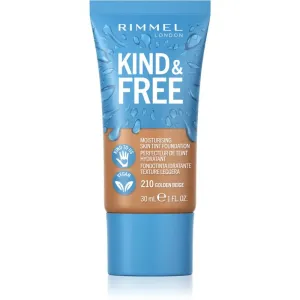 Rimmel London Kind & Free Moisturising Skin Tint Foundation 210 tekutý make-up pre zjednotenú a rozjasnenú pleť 30 ml