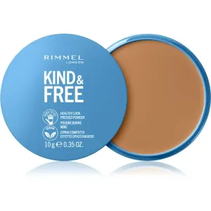 Rimmel London Kind & Free Healthy Look Pressed Powder 10 g púder pre ženy 040 Tan