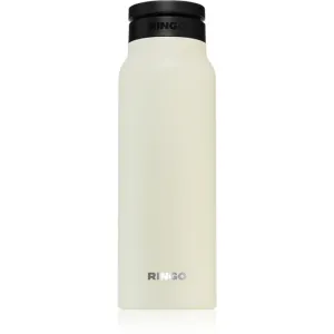 Ringo MagSafe® Water Bottle termofľaša s držiakom na telefón farba Ivory 710 ml