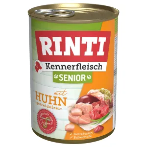 RINTI Kennerfleisch Senior 6 x 400 g / 24 x 400 g - kuracie (24 x 400 g)
