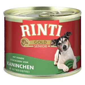 Výhodné balenie RINTI Gold Senior 24 x 185 g - králičie