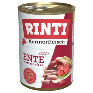 Výhodné balenie RINTI Kennerfleisch 24 x 400 g - kačacie