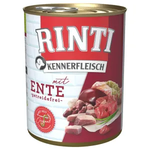 Rinti Dog konzerva Kennerfleisch kačacie srdce 800g