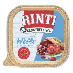 Výhodné balenie RINTI Kennerfleisch 18 x 300 g - hydinové srdiečka