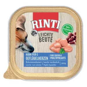 Výhodné balenie RINTI Leichte Beute 18 x 300 g - kuracie a hydinové srdiečka