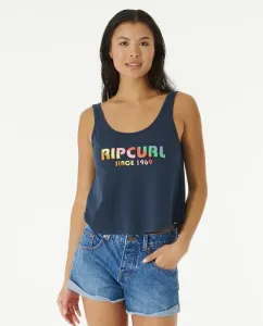 Tank top Rip Curl ICONS OF SURF PUMP FONT TANK Navy #7721748